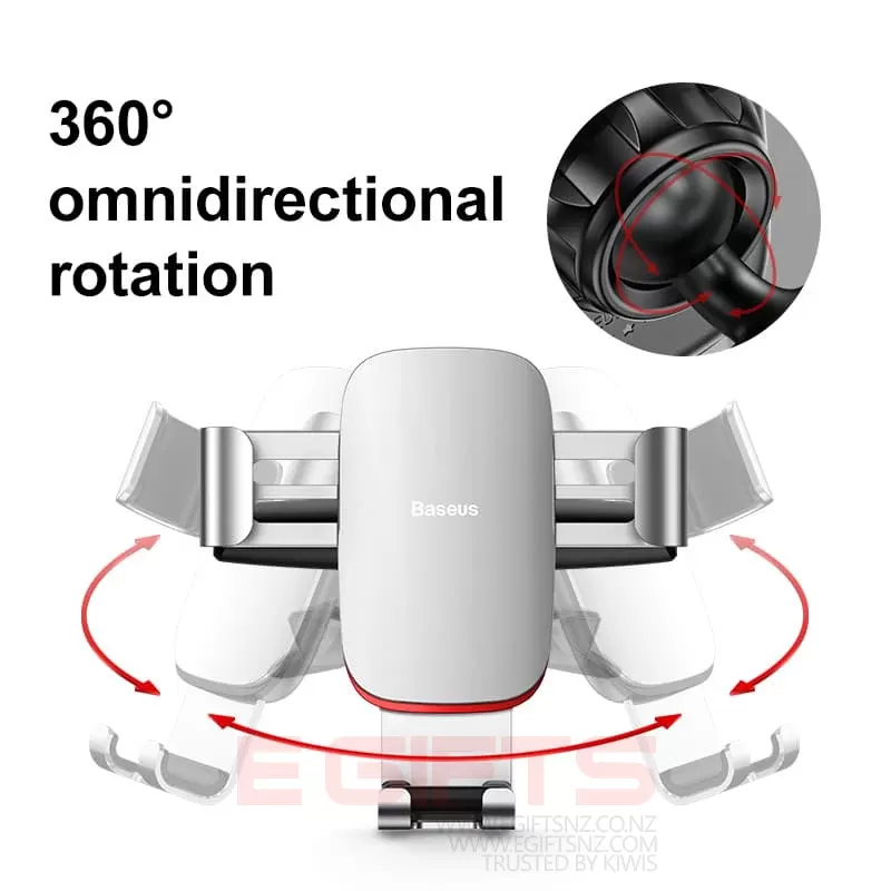 Baseus Alloy CD Player Slot Gravity Phone holder Car holder car amount - Image 2