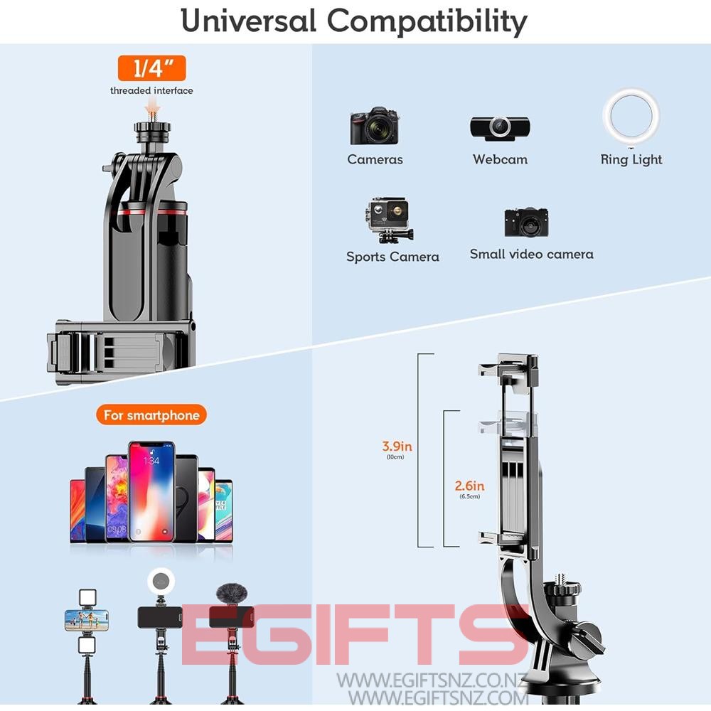 51”Selfie Stick Tripod C12 - Image 4