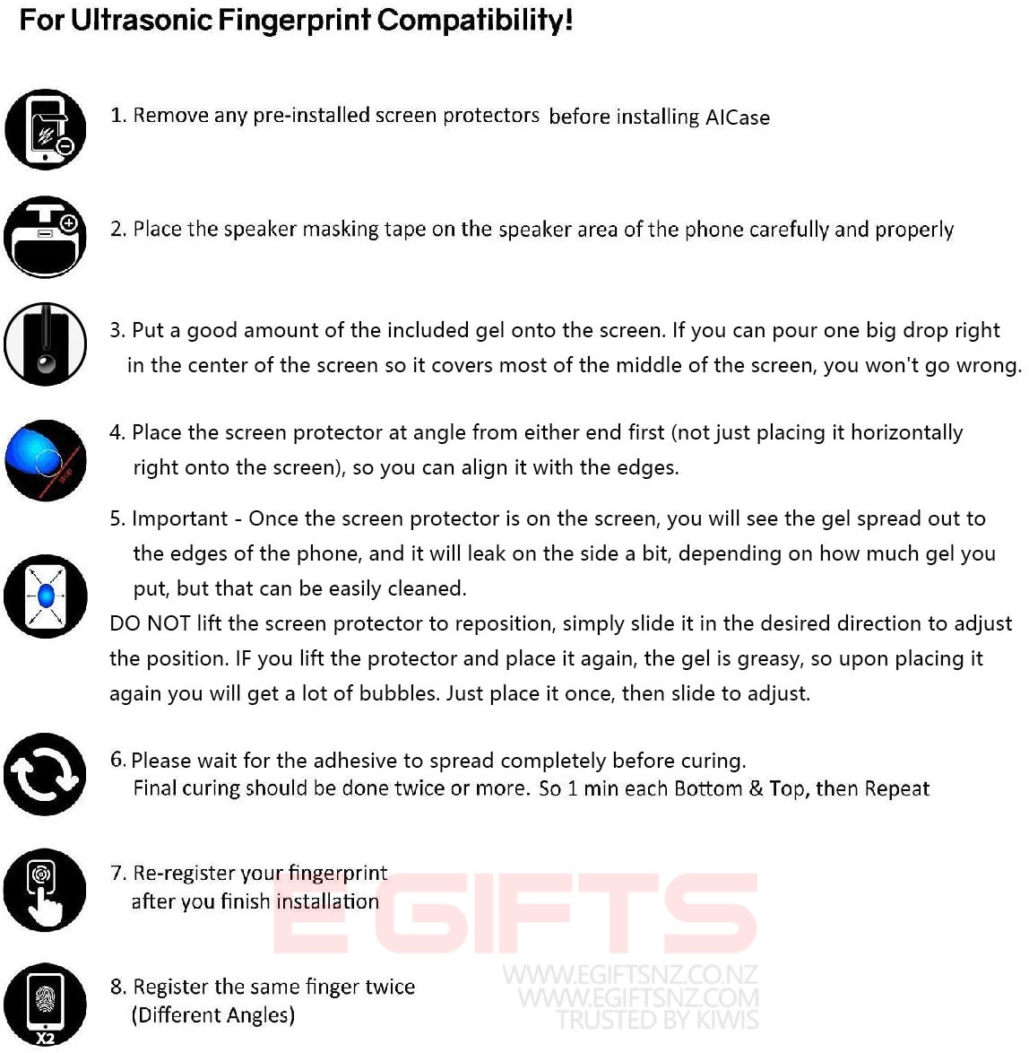 SAMSUNG S SERIES UV GLUE SCREEN PROTECTORS - Image 4