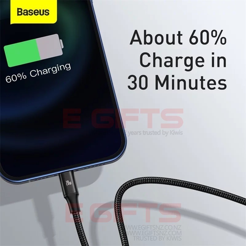 BASEUS TYPE C 3 IN 1 20W CHARGING CABLE - Image 3