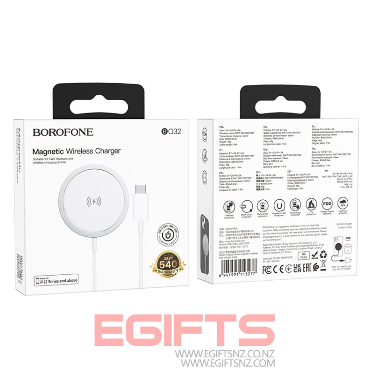 BQ32 Original Series 15W MagSafe Magnetic Wireless Charger - Image 5