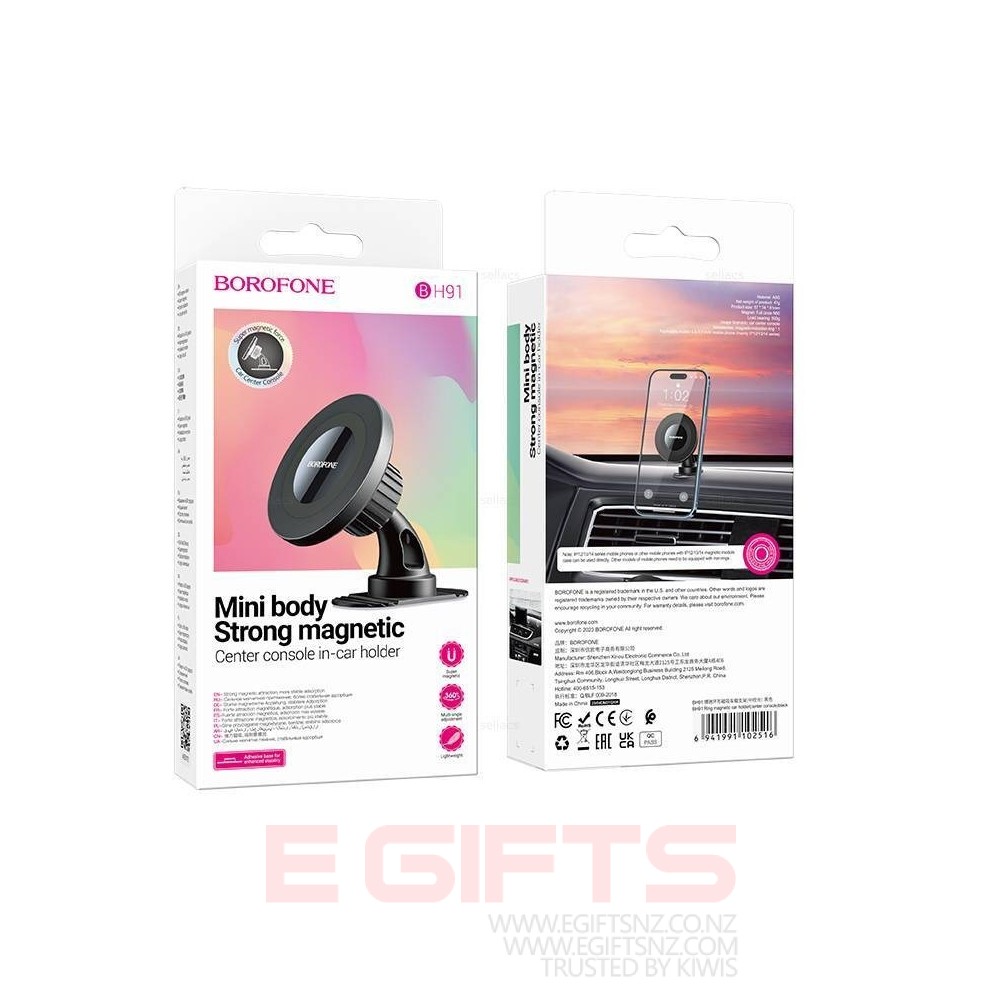 Borofone BH91 Mini Dash Magsafe Magnetic Car Holder - Image 3