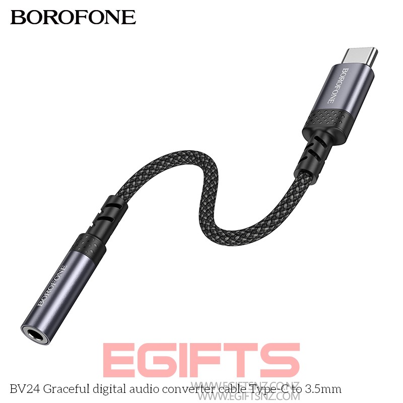 Borofone BV24 Type C to AUX Adapter - Image 8