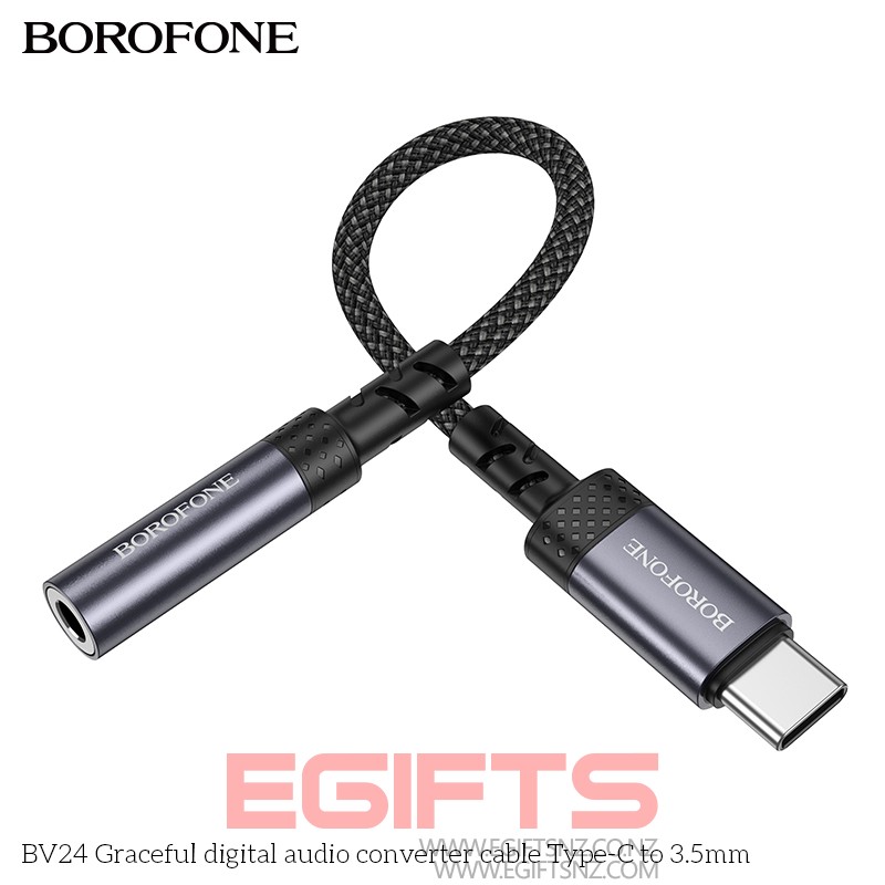 Borofone BV24 Type C to AUX Adapter - Image 7