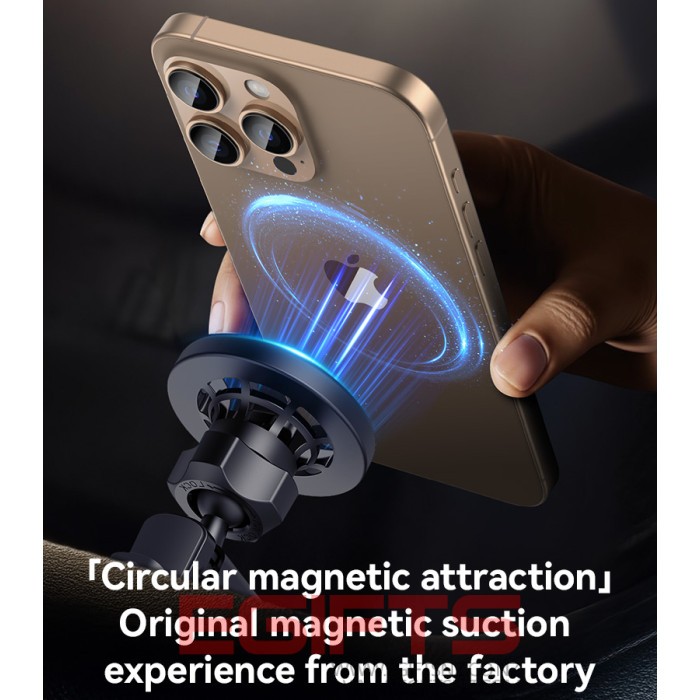 YESIDO Round Cirle Air Vent Magsafe Phone Holder C221 - Image 2