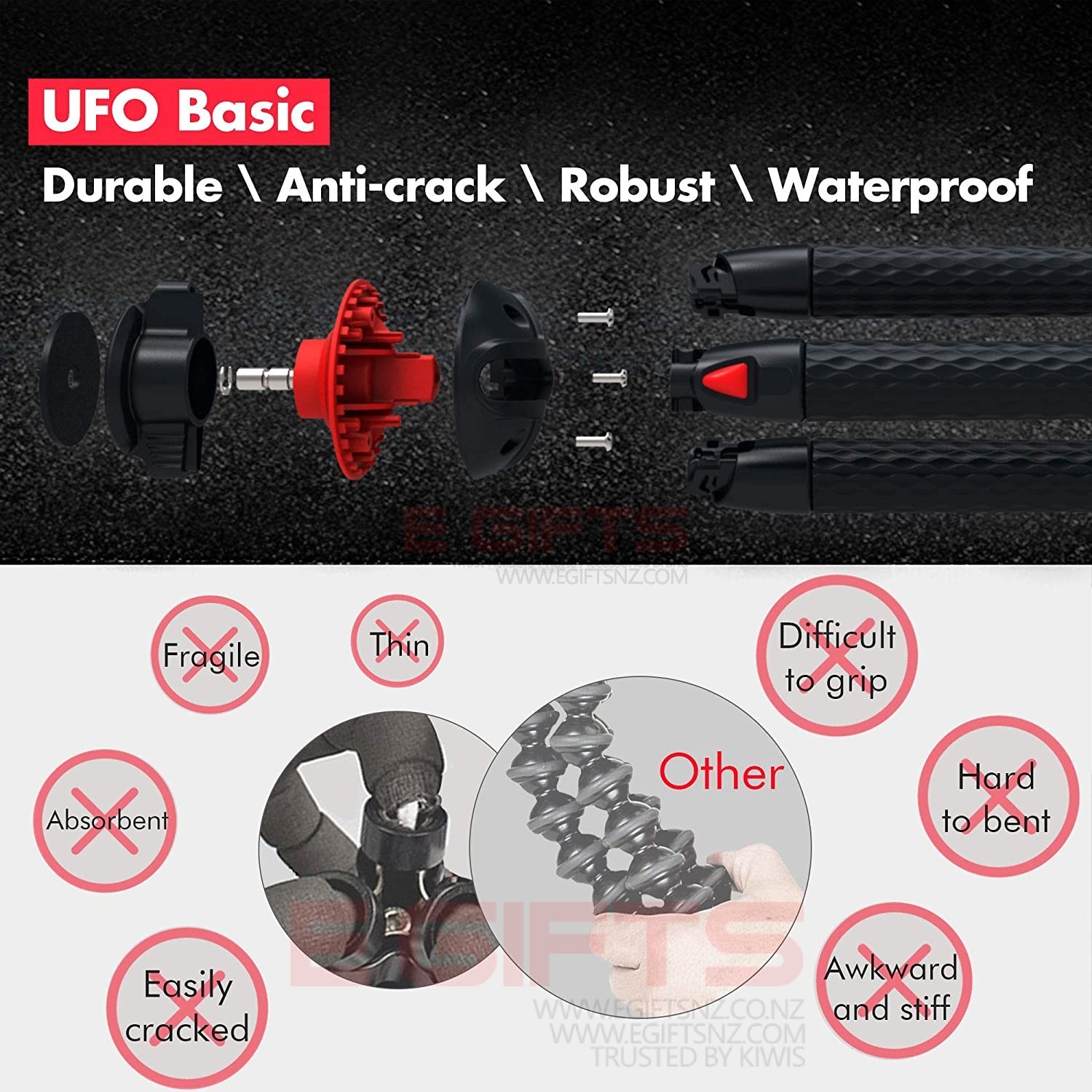 Fotopro RM100+ PRO octopus Camera Tripod Stand - Image 6