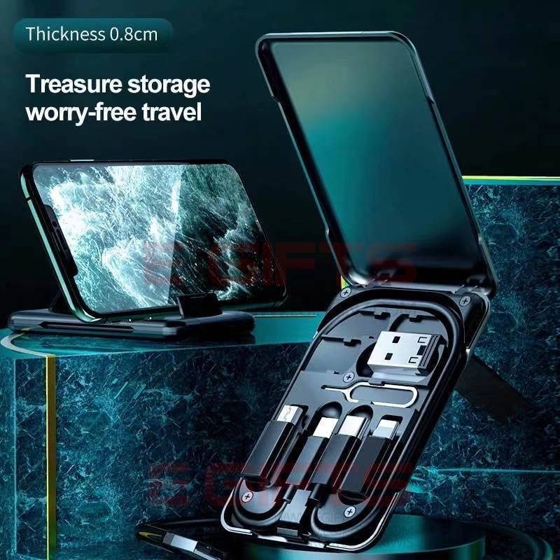 HOCO 6 in 1 Portable Multi functional Phone Kit - Image 2