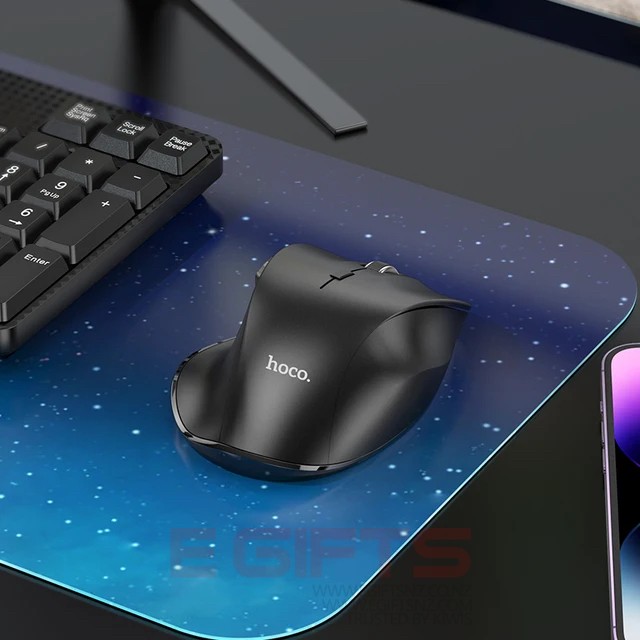 Hoco GM24 Six-Button Dual-Mode Business Wireless Mouse - Image 3