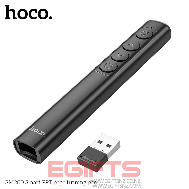 Hoco Laser Pointer GM200 Smart PPT Page Turning Pen - Image 10