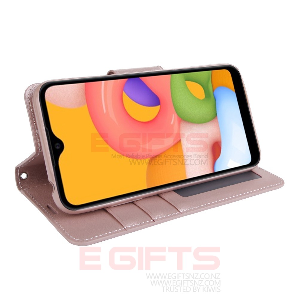 SAMSUNG A01 Core Hanman 3 cards wallet flip case - Image 4