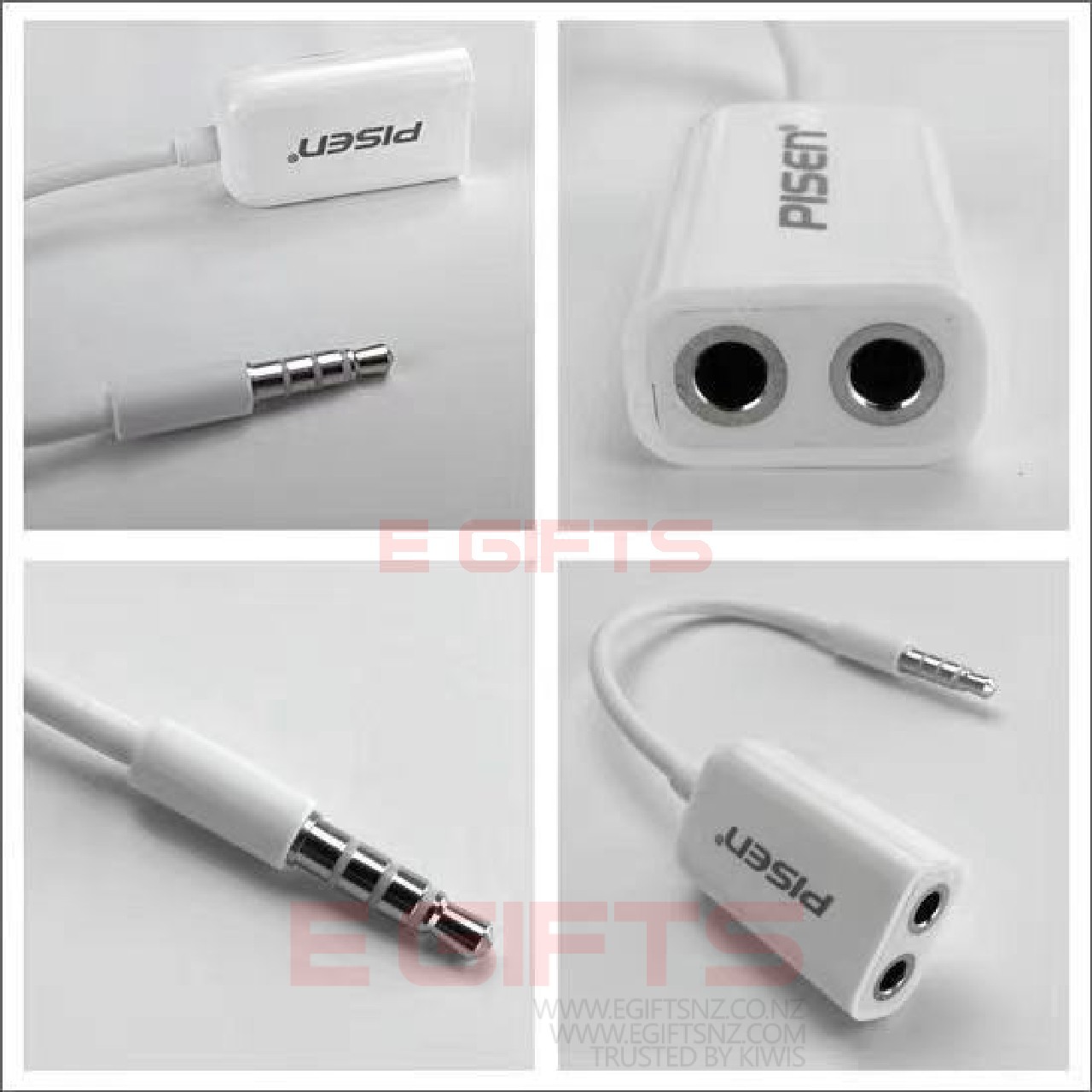 Pisen Audio Splitter 1 to 2 Output 3.5mm - Image 2
