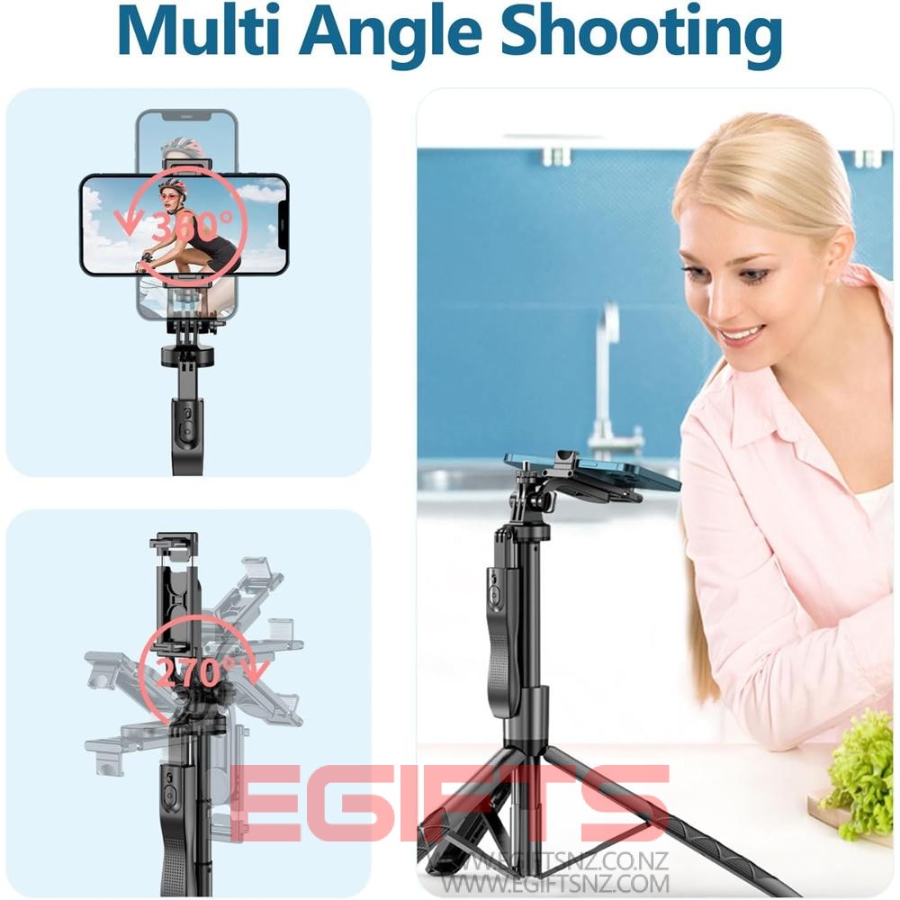 Portable Selfie Stick Tripod 1.5m Tall L16 - Image 8
