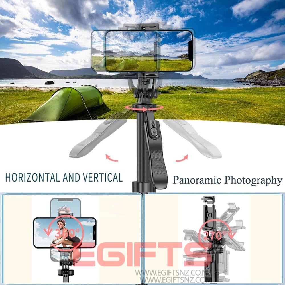 Portable Selfie Stick Tripod 1.5m Tall L16 - Image 6