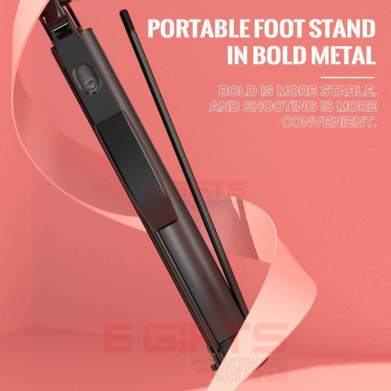 Portable Selfie Stick Tripod 1800mm A21 - Image 3