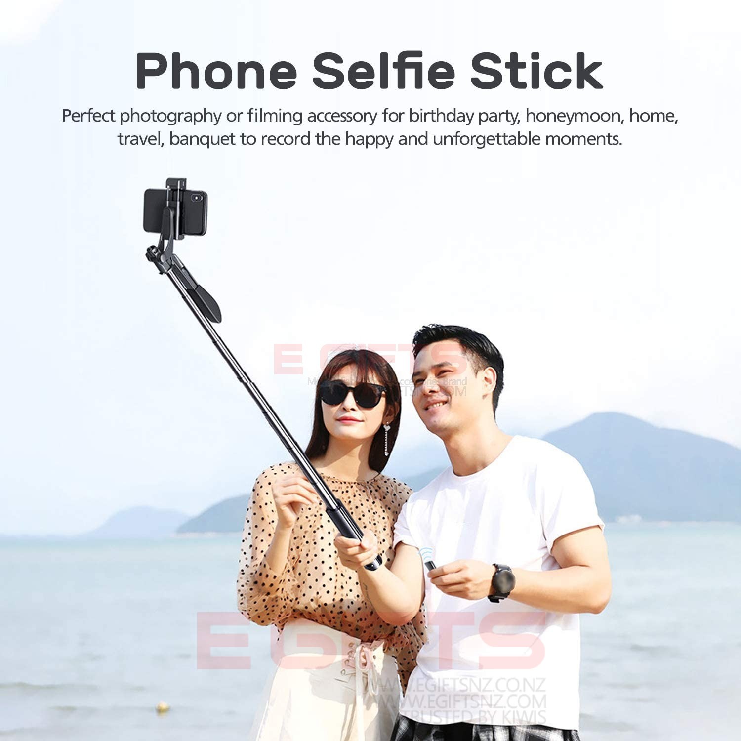 Portable Selfie Stick Tripod 1800mm A21 - Image 4