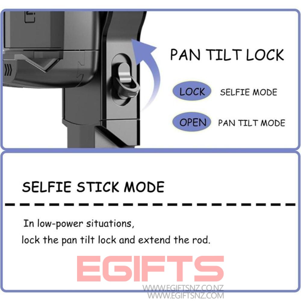Q18 Gimbal Stabilizer Selfie Stick Tripods - Image 4