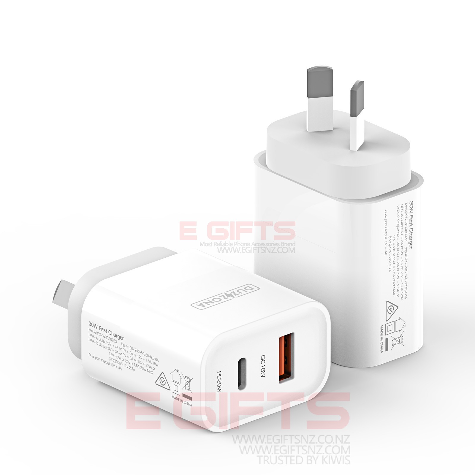 QC 3.0 PD 30W Wall Faster Charger - Image 2
