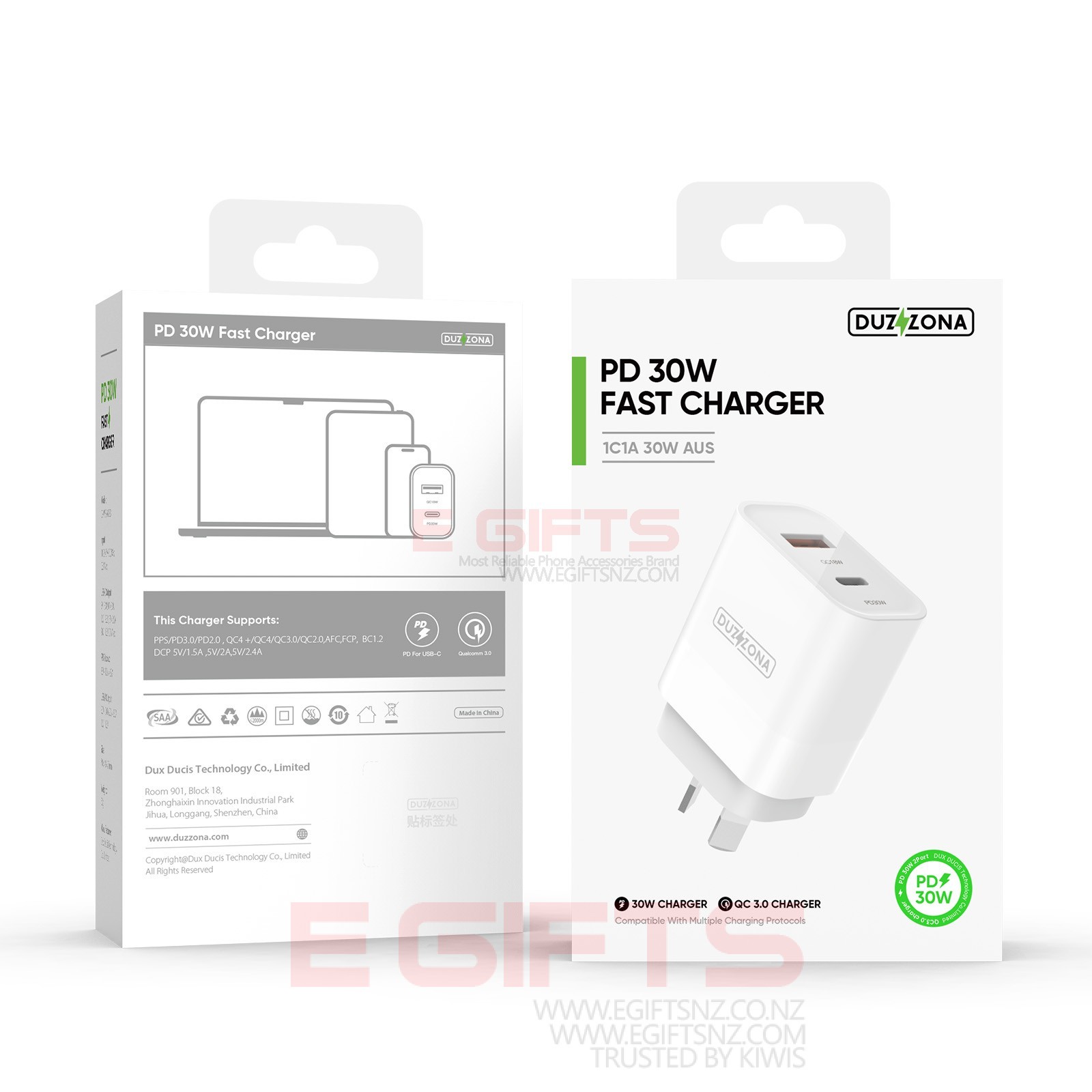 QC 3.0 PD 30W Wall Faster Charger - Image 11
