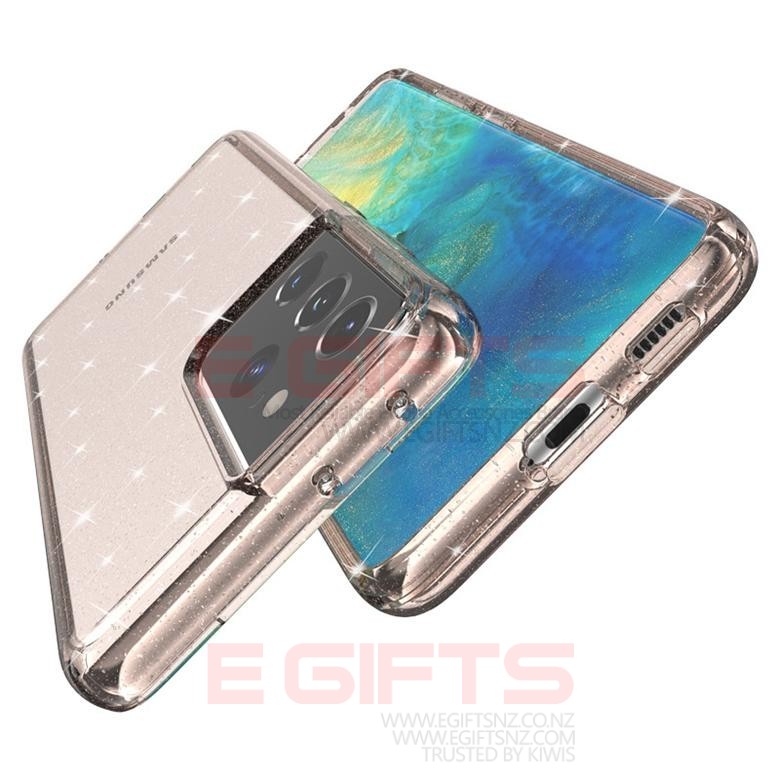 SAMSUNG S21 Ultra Tough Bling Clear Case - Image 2