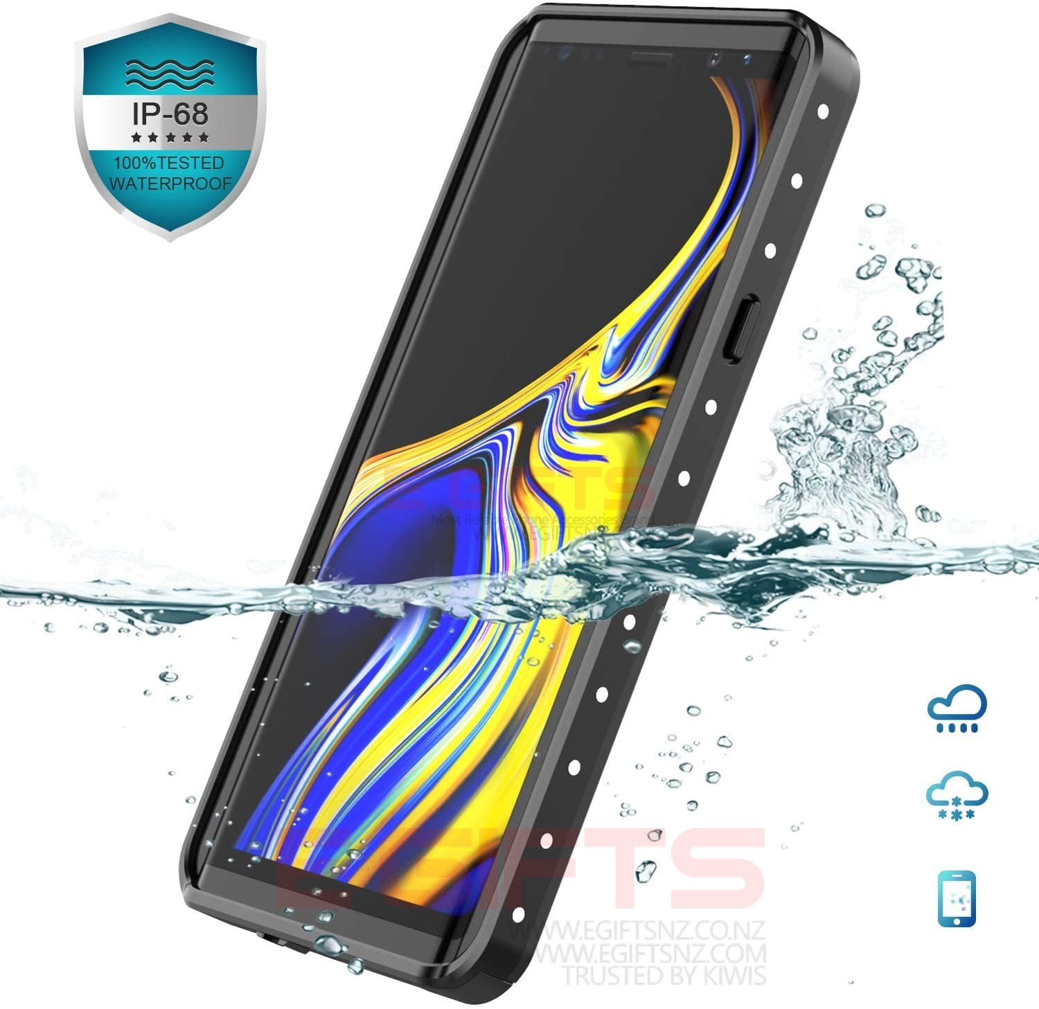 SAMSUNG Note 9 IP68 Waterproof case - Image 2