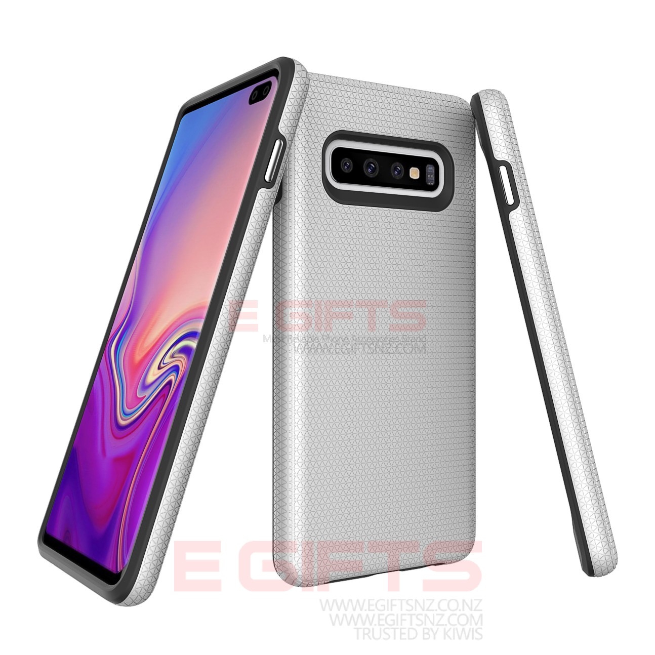 Samsung S10 Plus Tough Triangle military Grade Case - Image 5