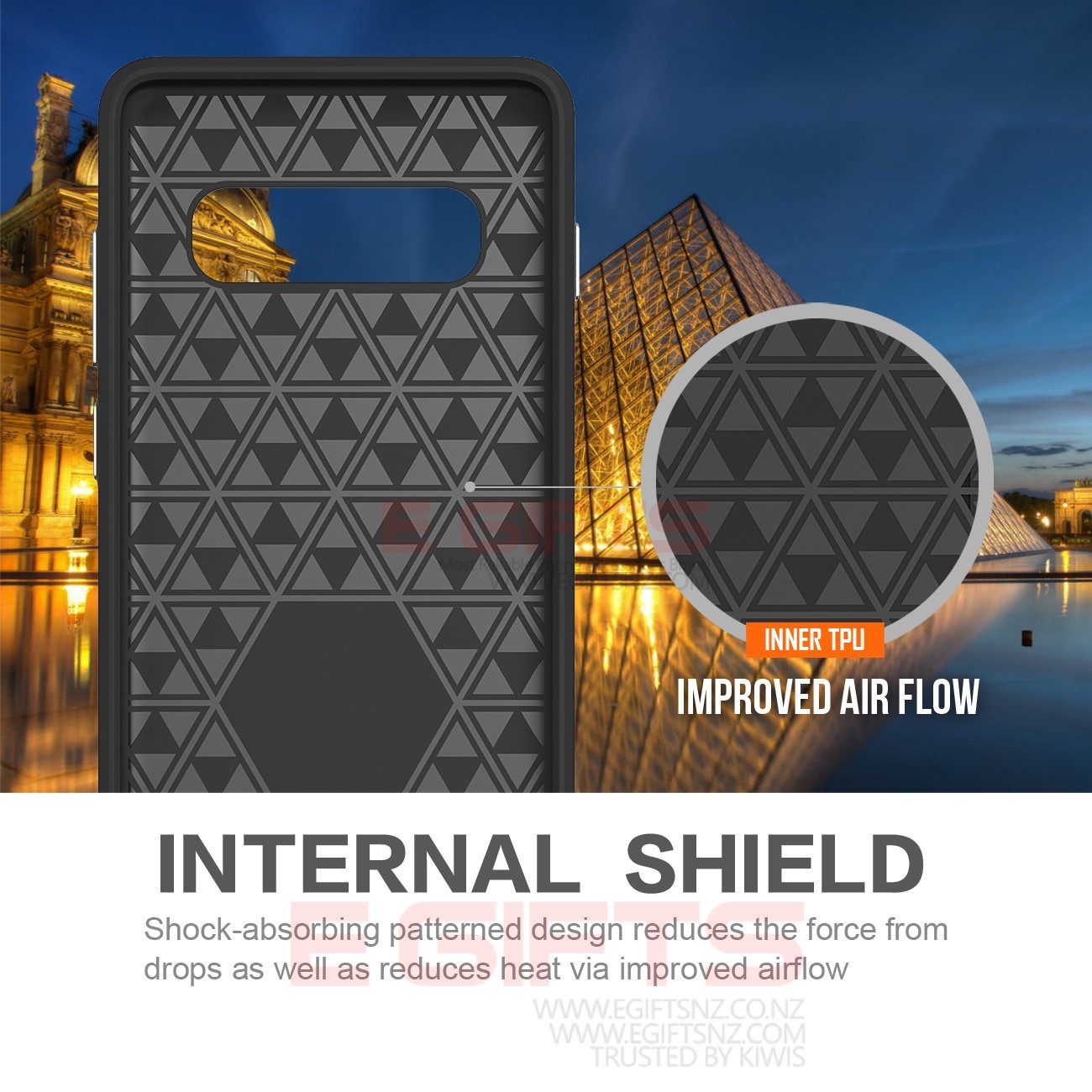 Samsung S10 Plus Tough Triangle military Grade Case - Image 12