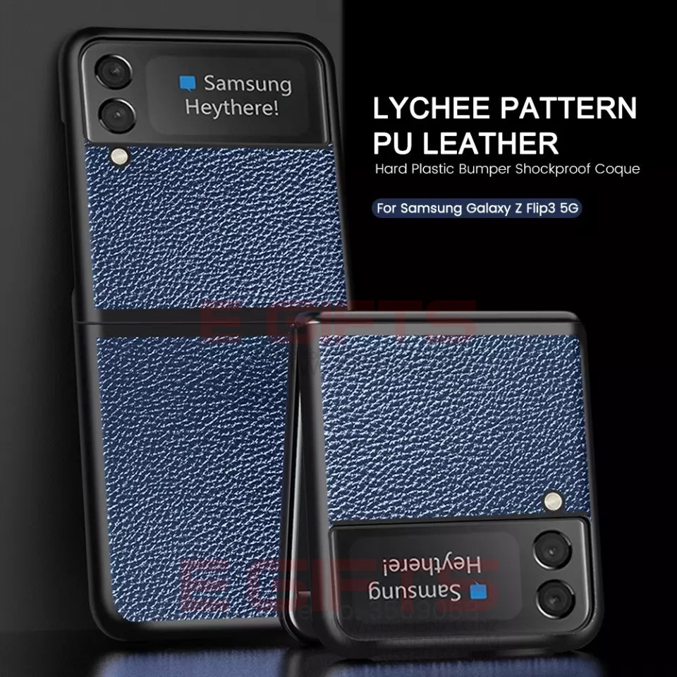 Samsung Z flip 3 Geniune Leather case - Image 9