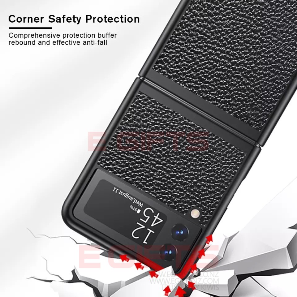 Samsung Z flip 3 Geniune Leather case - Image 14