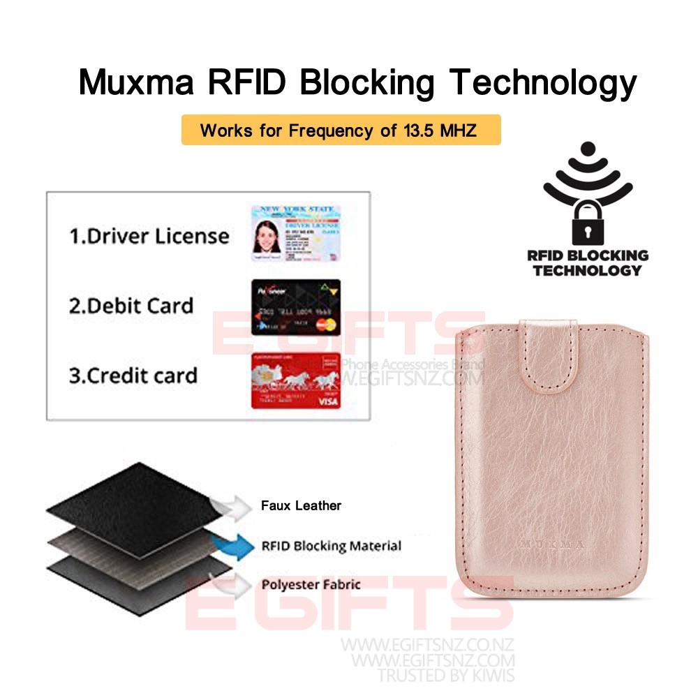 5 Cards stick-on back pocket - Image 2