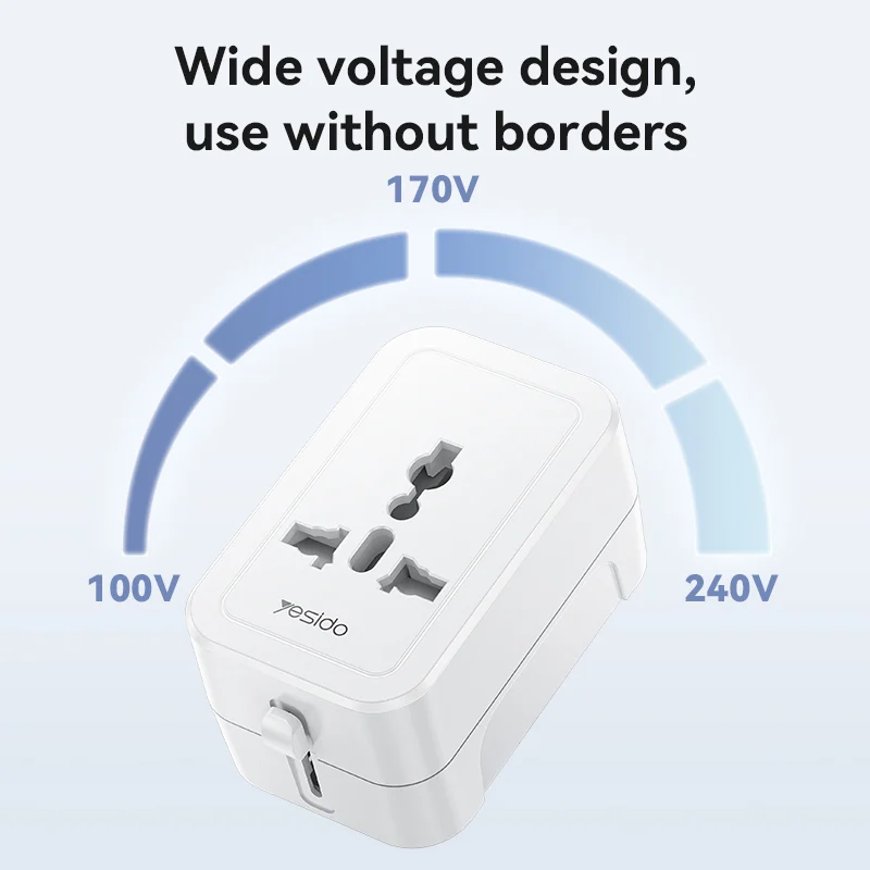 YESIDO International Adapter MC32 - Image 3