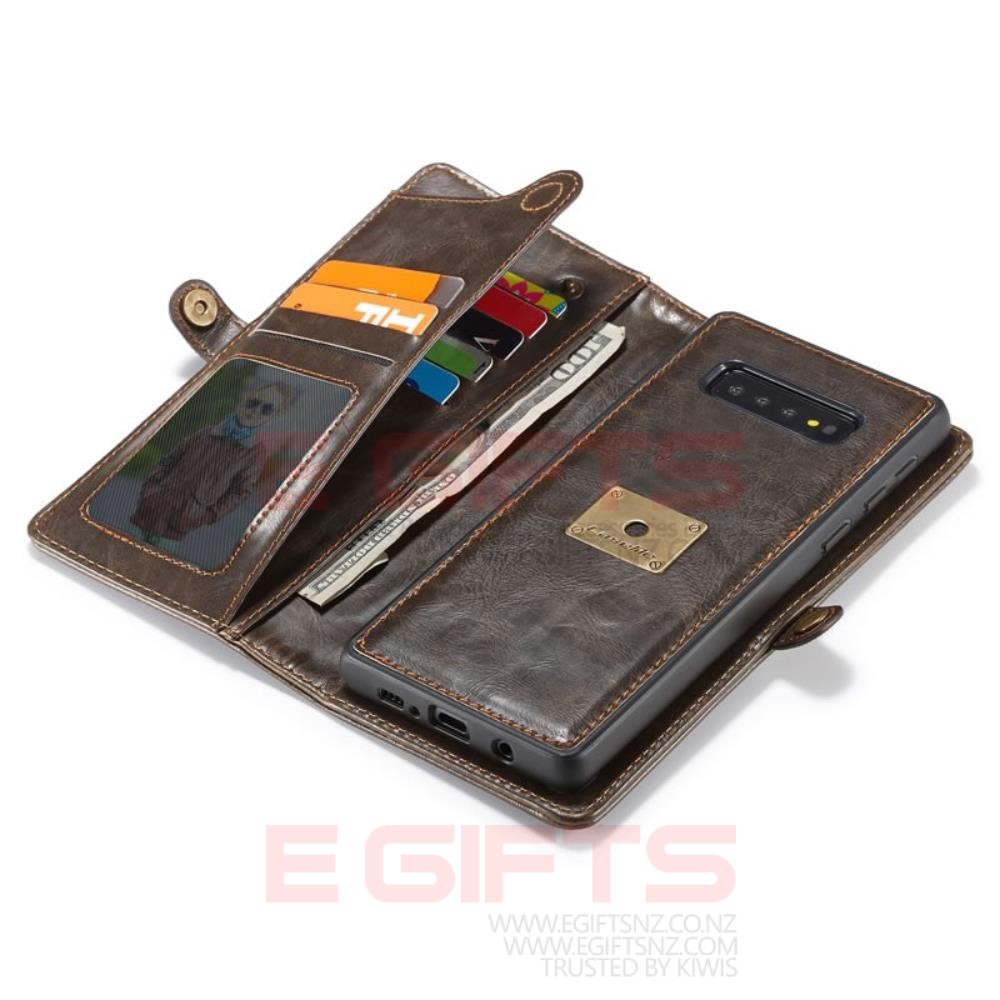 SAMSUNG S10 Plus Caseme Qin Magnetic Detachable Wallet Case - Image 5