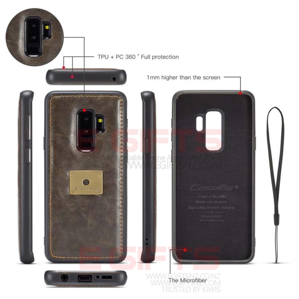 SAMSUNG S9 Caseme Qin Magnetic Detachable Wallet Case - Image 4