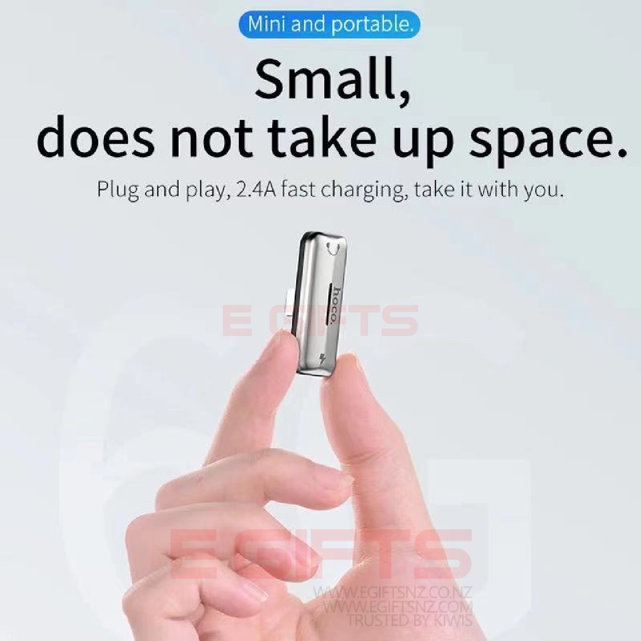 HOCO Dual Lightning Audio Converter - Image 3