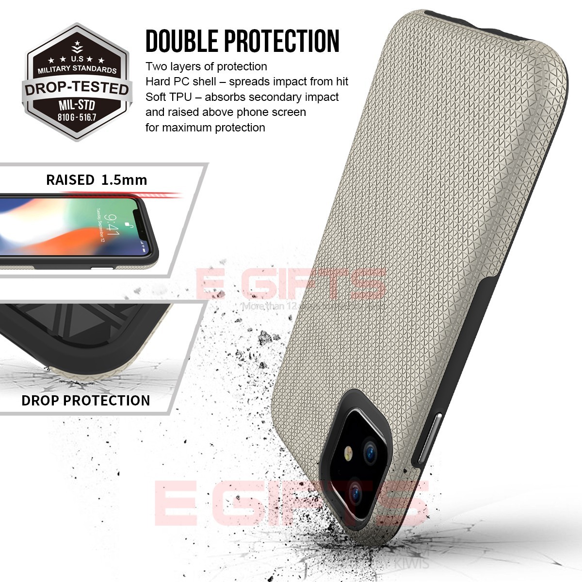 iPhone 11 Triangle Tough Case - Image 4