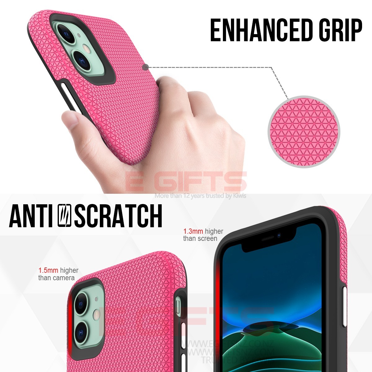 iPhone 11 Triangle Tough Case - Image 2