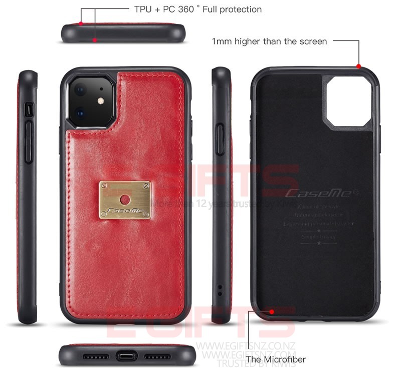 iPhone 11 Pro Caseme Qin Detachable Wallet Case - Image 6