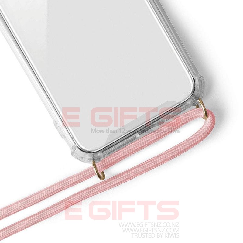 iPhone 11 Clear Bumper Case with Lanyard - Image 5