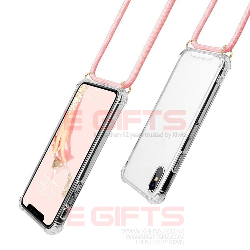 iPhone 11 Clear Bumper Case with Lanyard - Image 2