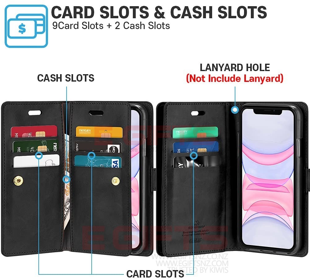 iPhone 11 Mercury Goospery Mansoor Wallet Case - Image 7