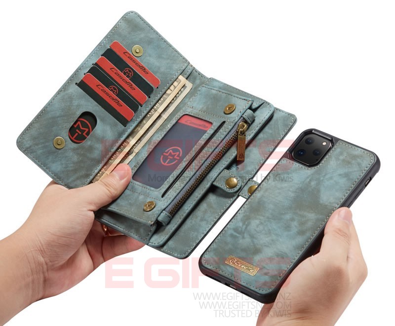 iPhone 11 Pro Max Caseme Song Magnetic Detachable Wallet Case - Image 6