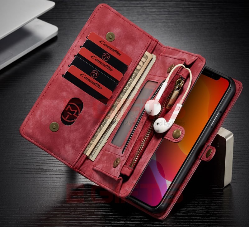 iPhone 11 Pro Max Caseme Song Magnetic Detachable Wallet Case - Image 3