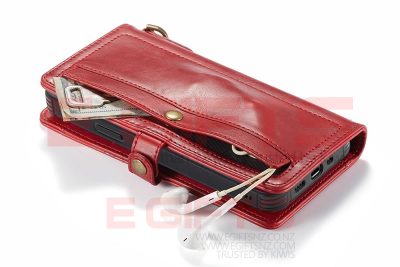 iPhone 12 Pro Max Caseme Qin Magnetic Detachable 2 in 1 Wallet Case - Image 2