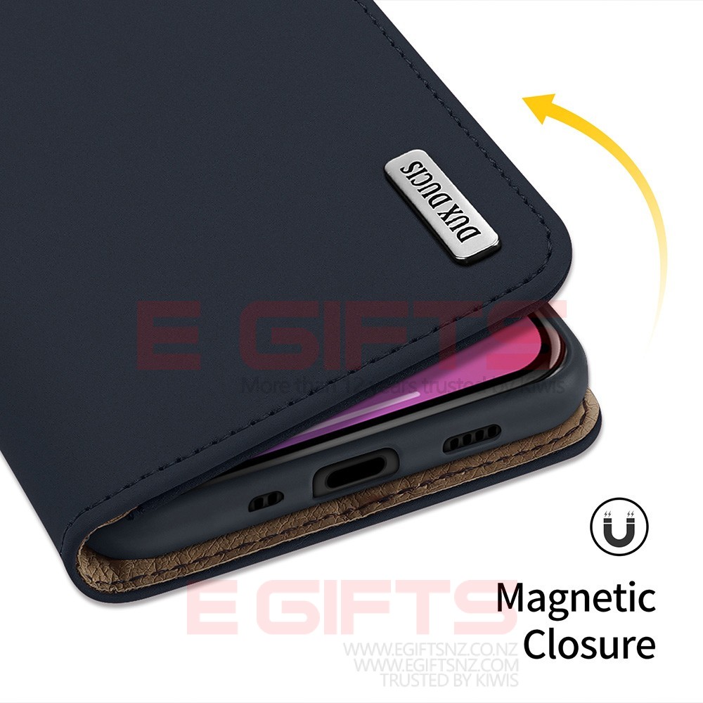 iPhone 12 Pro Max DUX Genuine Leather Wallet Case - Image 17