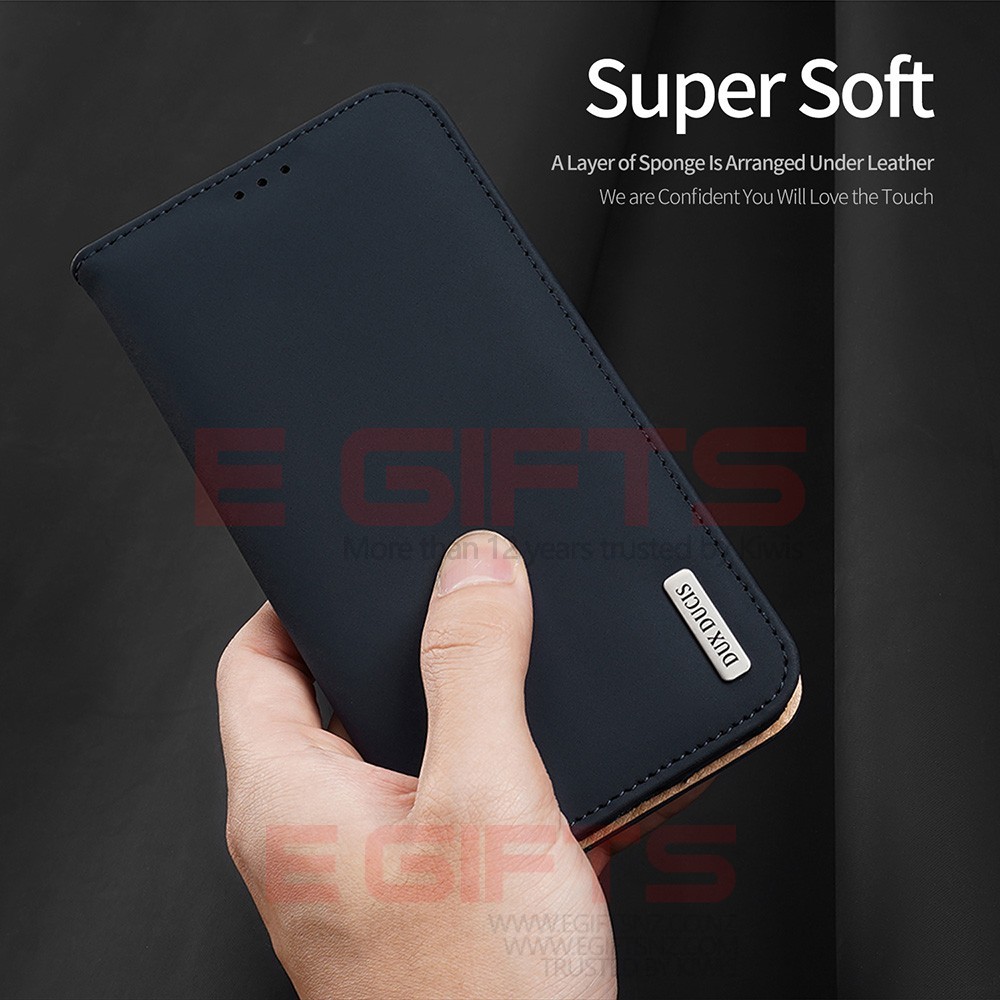 iPhone 12 Pro Max DUX Genuine Leather Wallet Case - Image 16