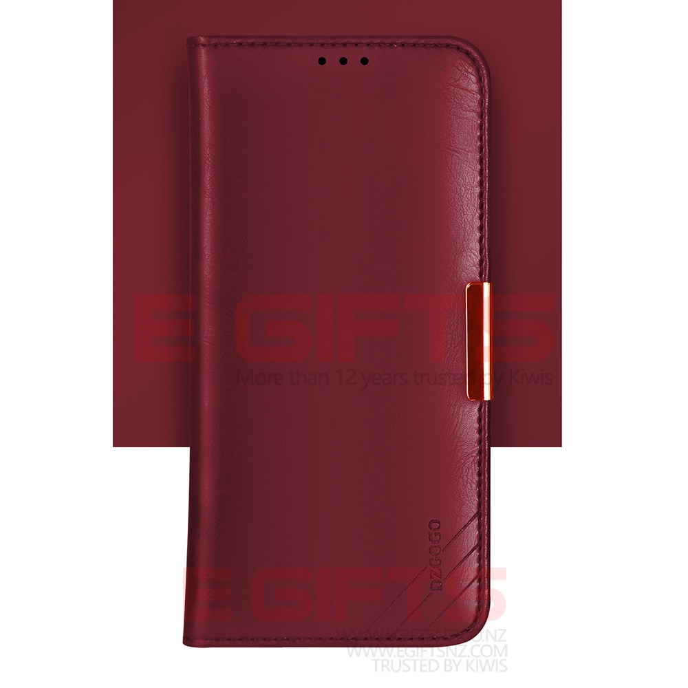 iPhone 7/8/SE 2020 DZGOGO Genuine Leather Wallet Case - Image 2