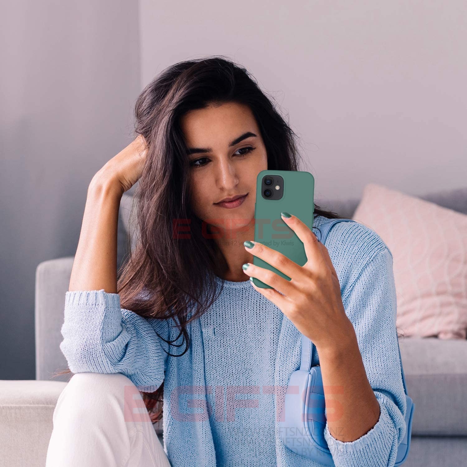 iPhone 12 Pro Max Liquid Silicone Back Cover - Image 34