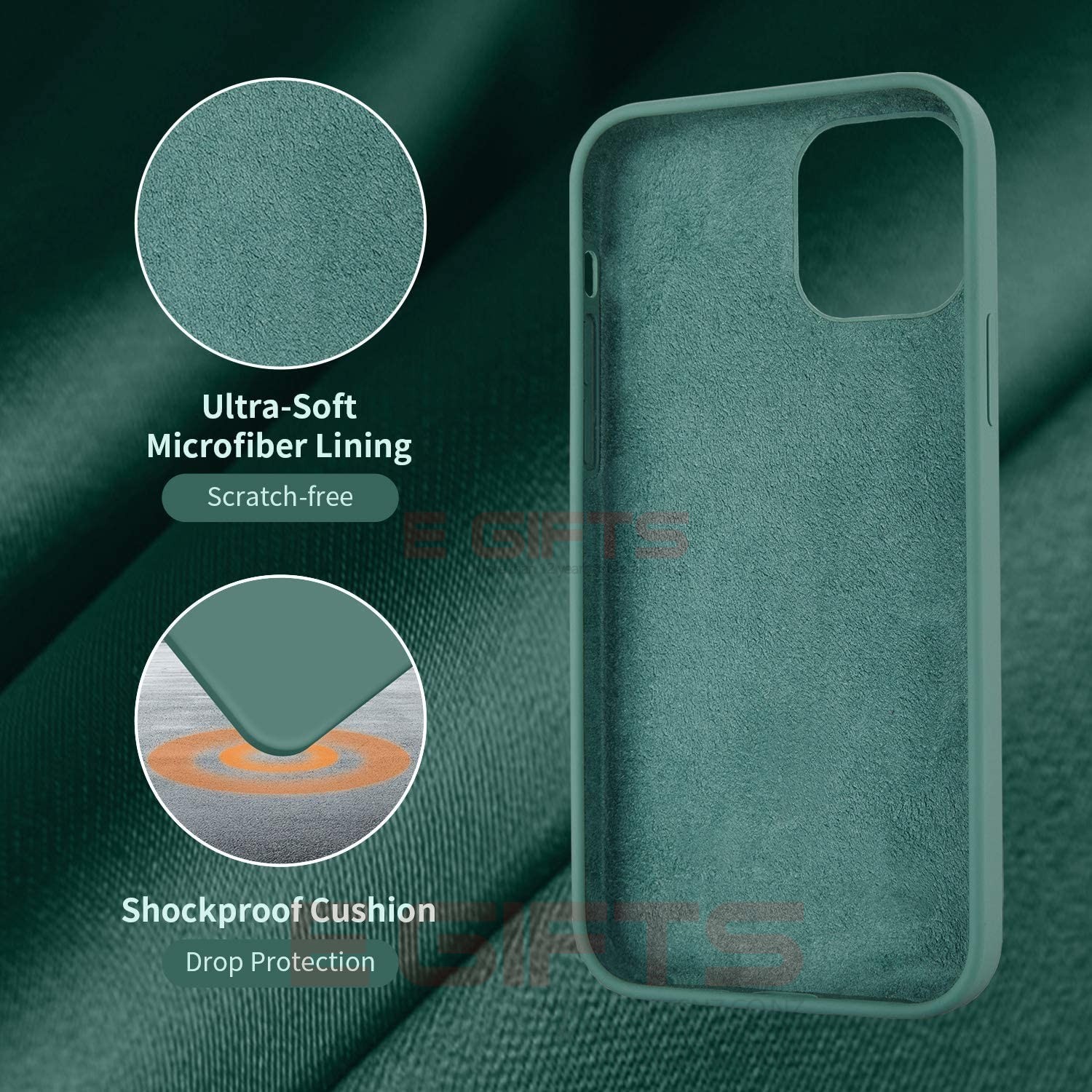 iPhone 12 Pro Max Liquid Silicone Back Cover - Image 33
