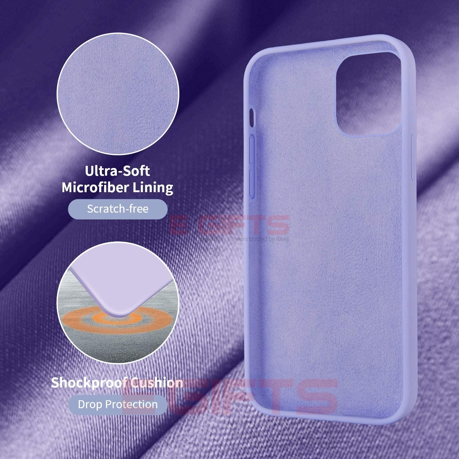iPhone 12 Pro Max Liquid Silicone Back Cover - Image 14