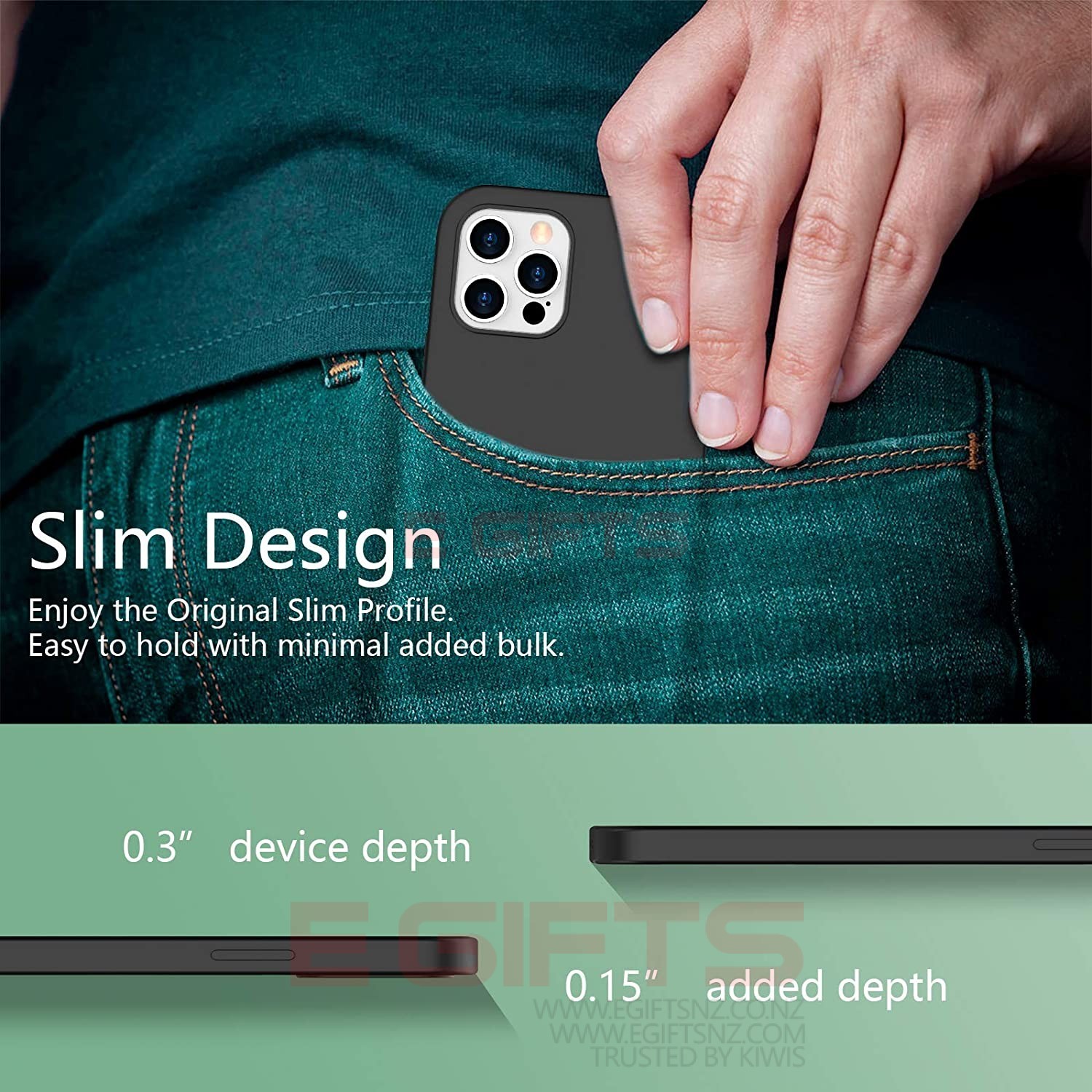 iPhone 12 Pro Max Liquid Silicone Back Cover - Image 2