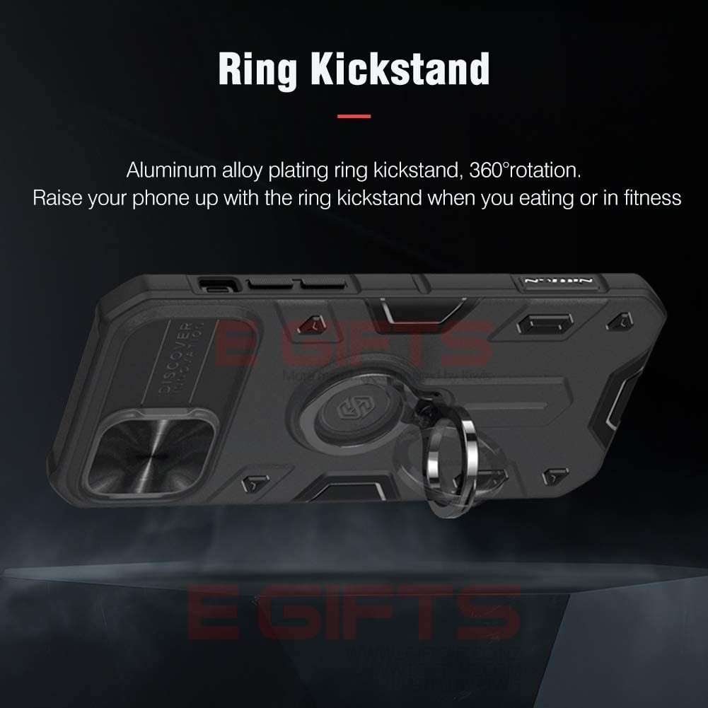 iPhone 12/12 Pro Nillkin Camera Shield Armor Back Case - Image 8